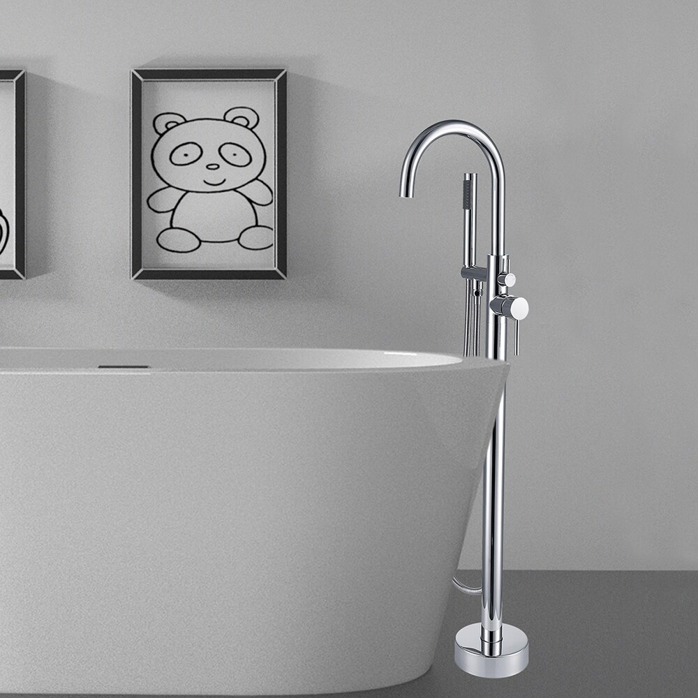 how high should bathtub faucet be