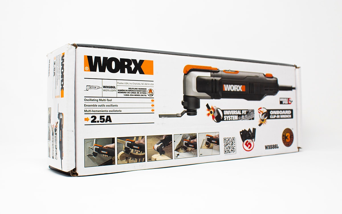 Worx WX693 Multiherramienta 20 V 40 W