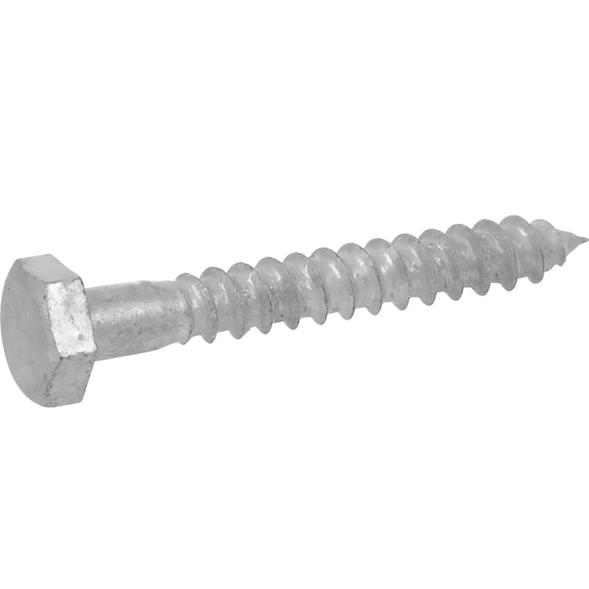 Lag Bolt Screw Hot Dipped Galvanized A307 Alloy Steel 3/8 x 2-1/2" Qty 250 