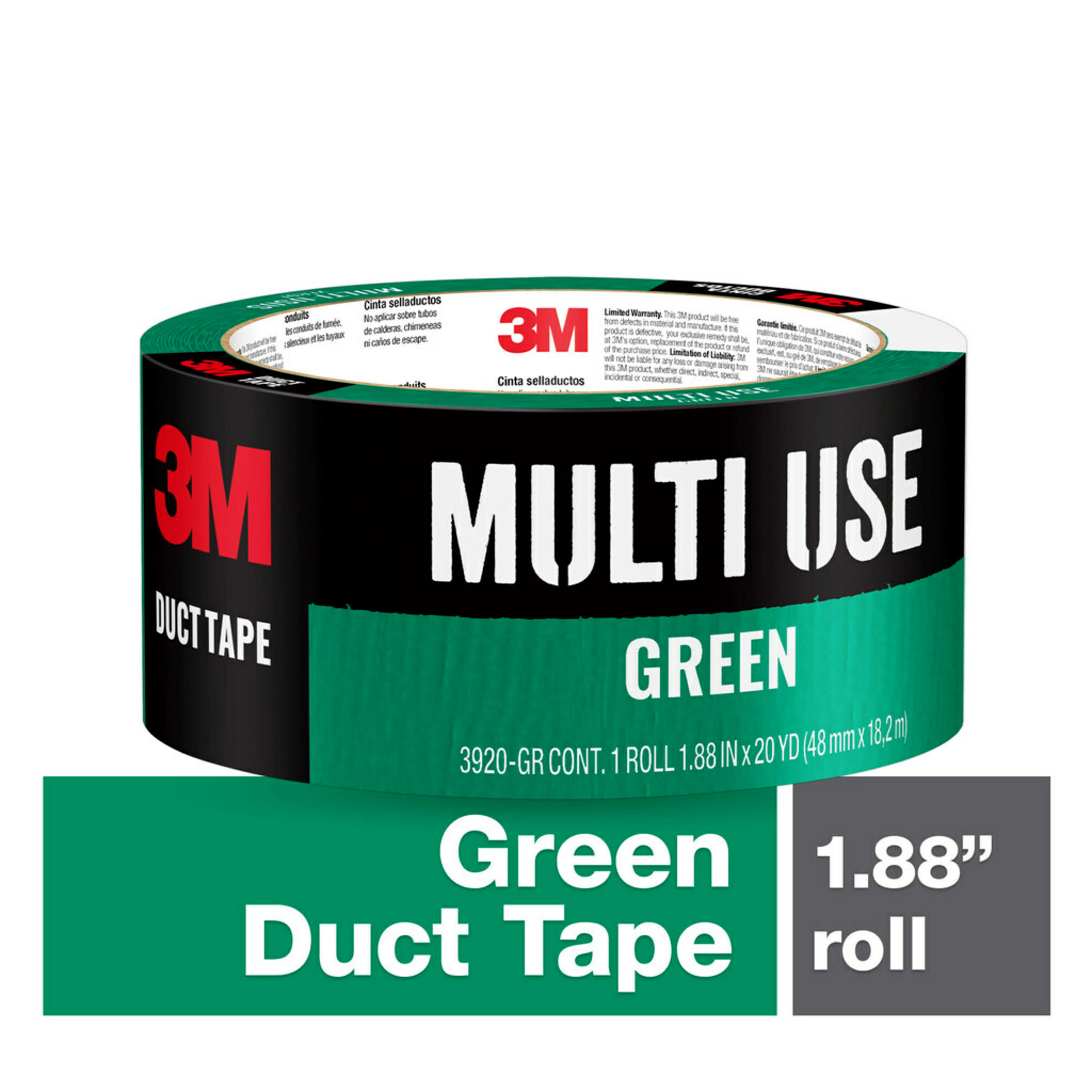Stroomopwaarts gesponsord gouden 3M Green Rubberized Duct Tape 1.88-in x 20 Yard(S) in the Duct Tape  department at Lowes.com