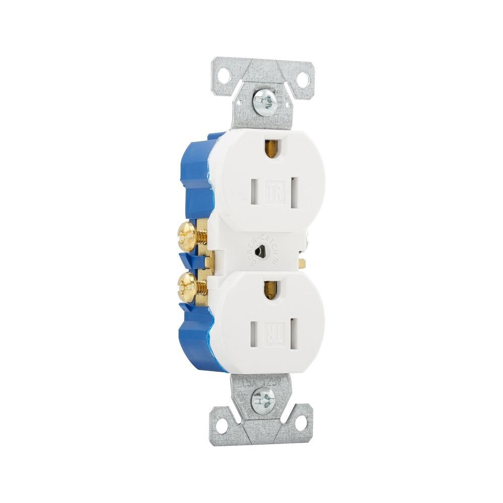 Cooper TR270W Safety Plug Duplex Receptacles 15a 125v 10-pack for sale online 
