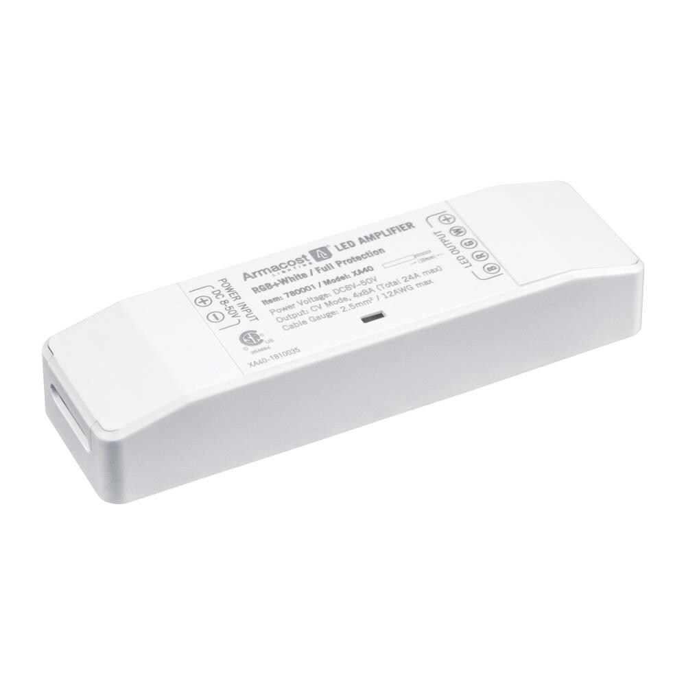 White Armacost Lighting 780001 ProLine LED Amplifier 