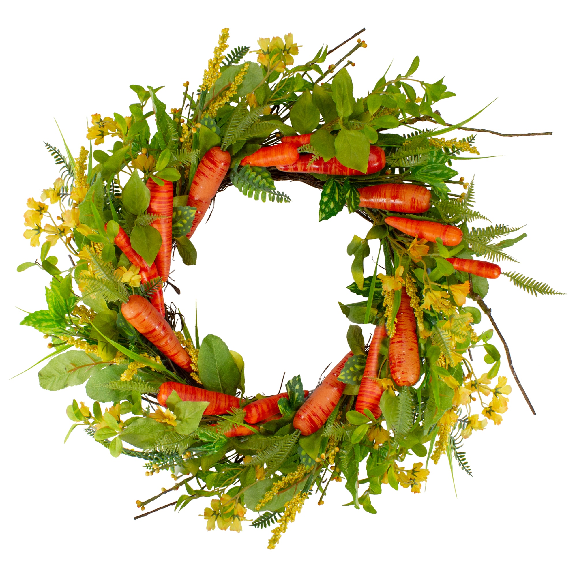 Carrot wreath attachment Easter wreath accent