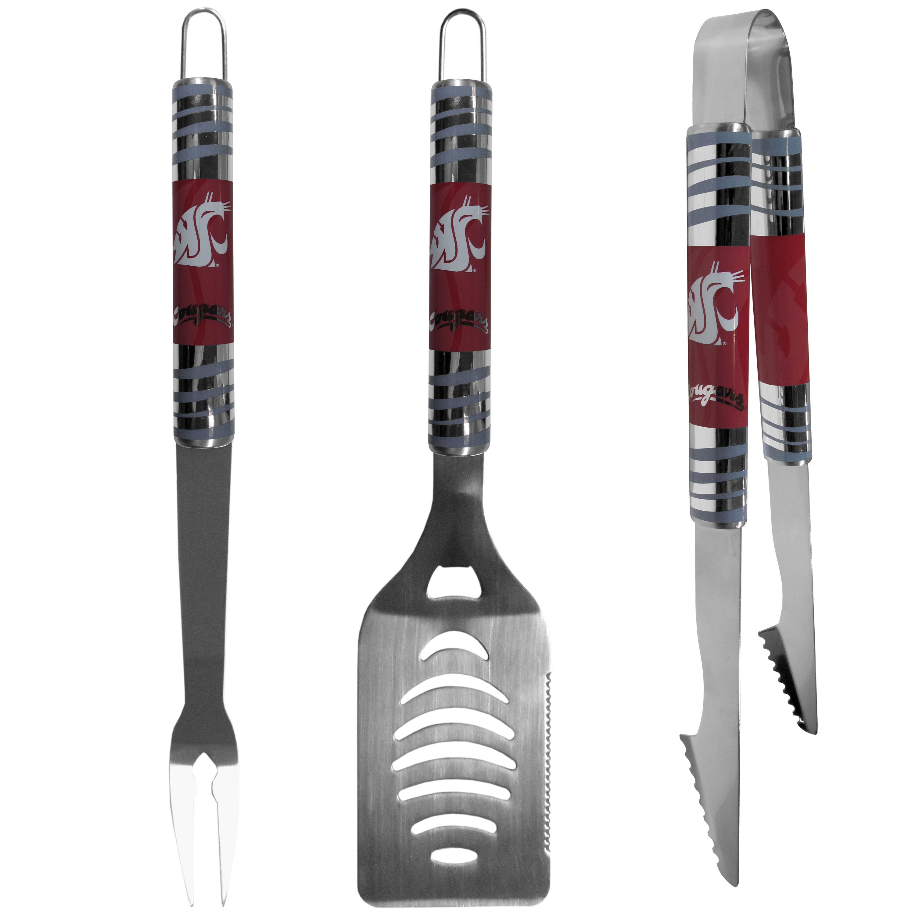 Siskiyou Gifts Co NCAA Stainless Steel BBQ Set Inc 