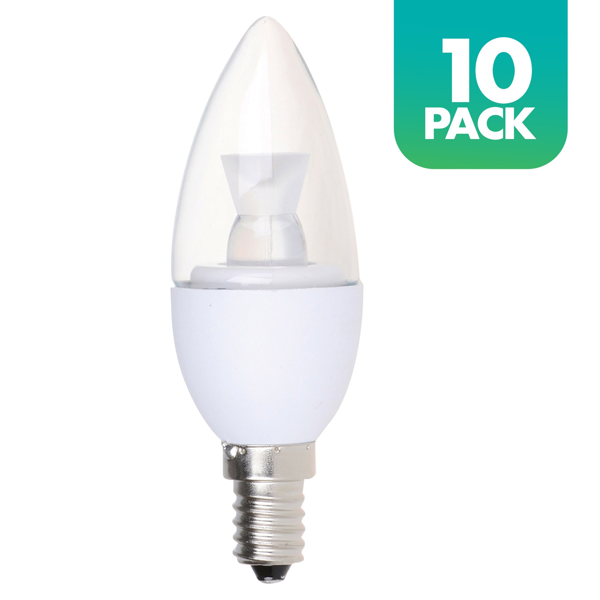 forord smuk Køb Simply Conserve ENERGY STAR Candelabra 40-Watt EQ B11 Warm White Candelabra  Base (e-12) Dimmable LED Light Bulb (10-Pack) in the General Purpose LED  Light Bulbs department at Lowes.com