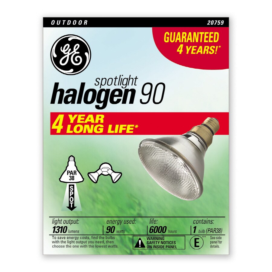 ge halogen par38