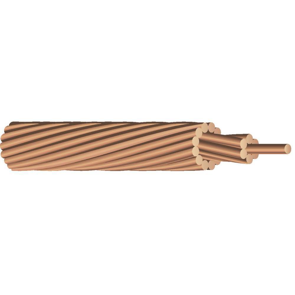 50 Feet Bare Copper Wire 18 awg 4 oz Spool Diameter 0.040 