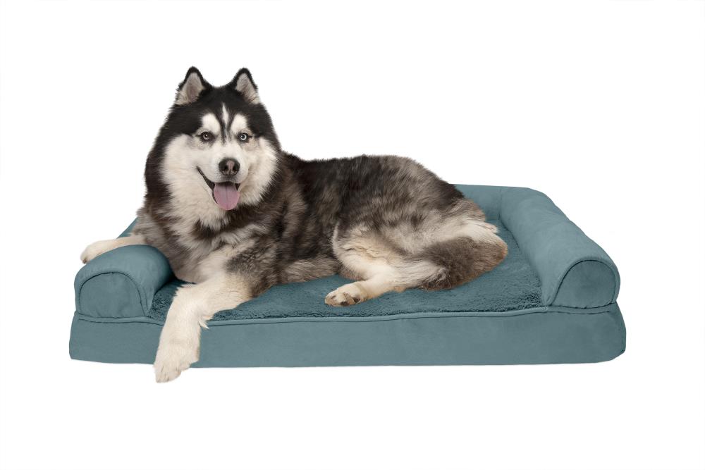 fringe orthopedic pet bed with memory foam