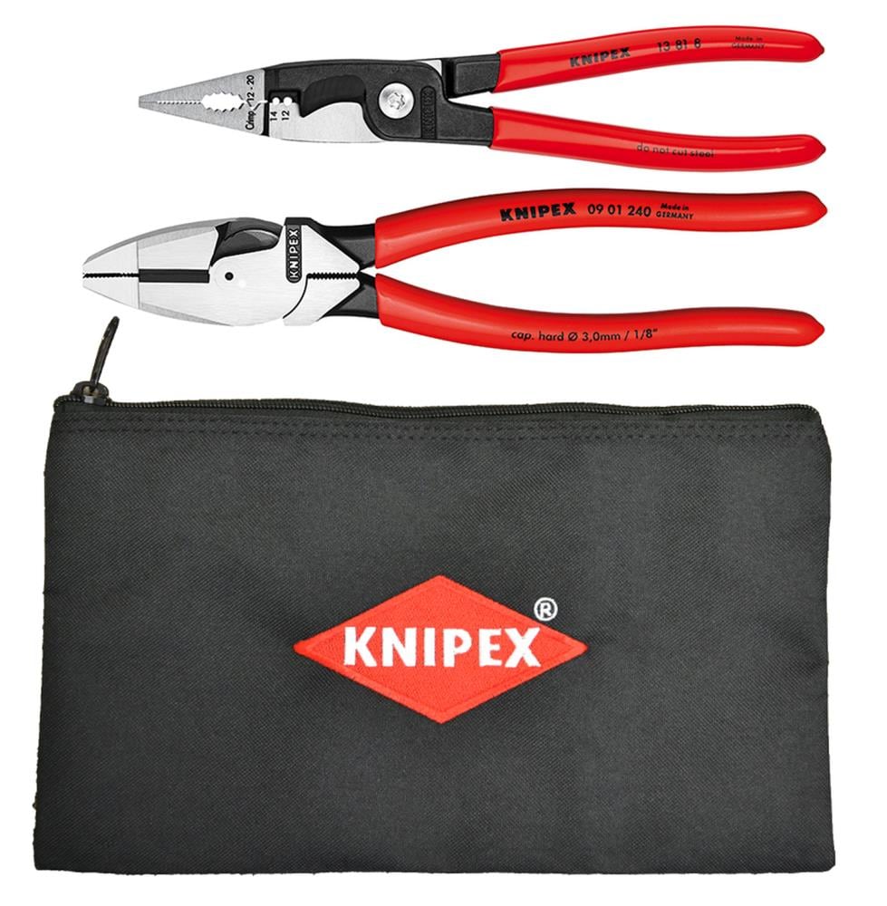Power Pack Knipex 3 High Leverage Pliers Set 