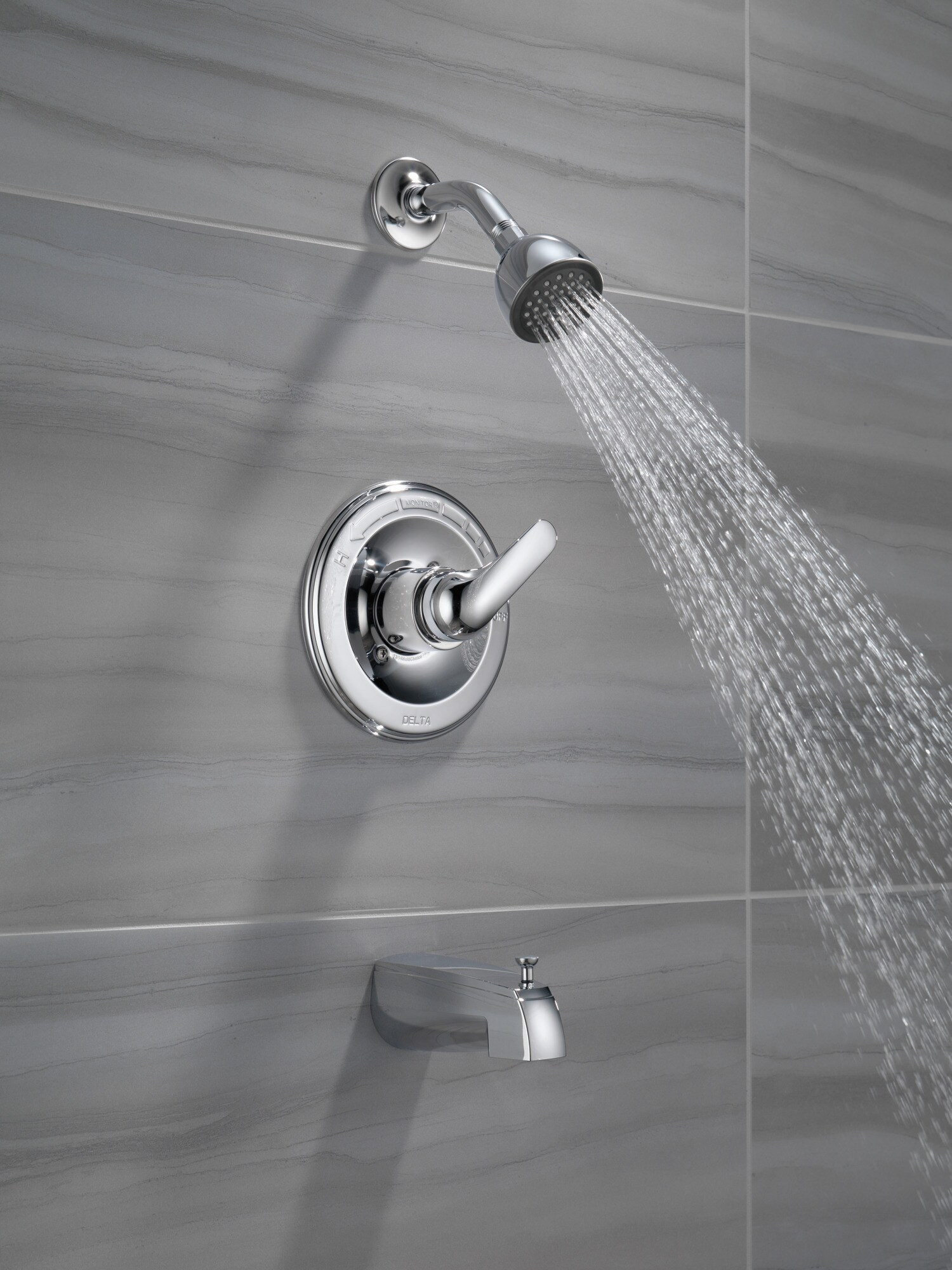 Delta Classic Chrome 1 Handle Bathtub And Shower Faucet Valve Included At 0713