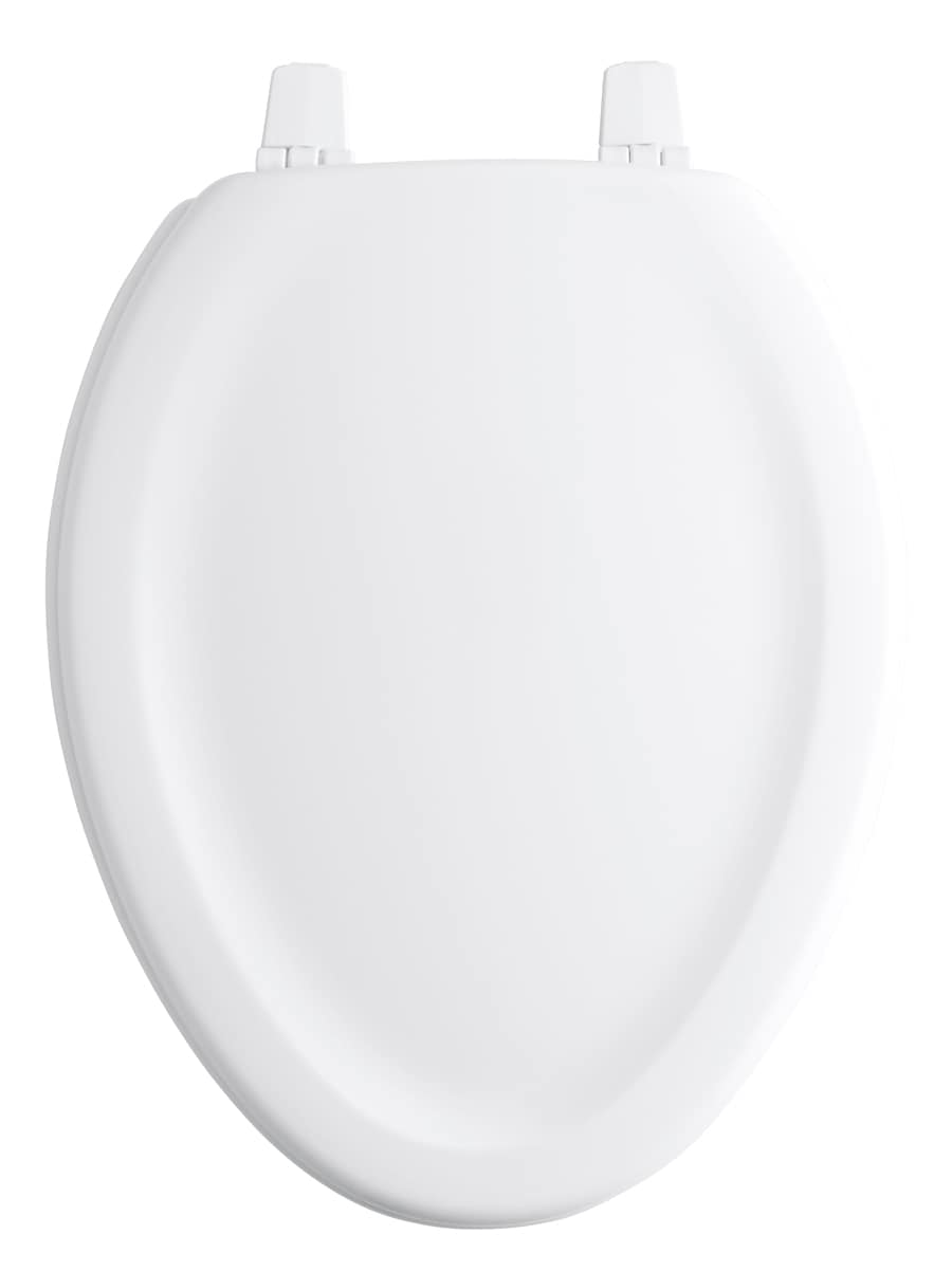 KOHLER Stonewood White Elongated Toilet Seat In The Toilet Seats ...