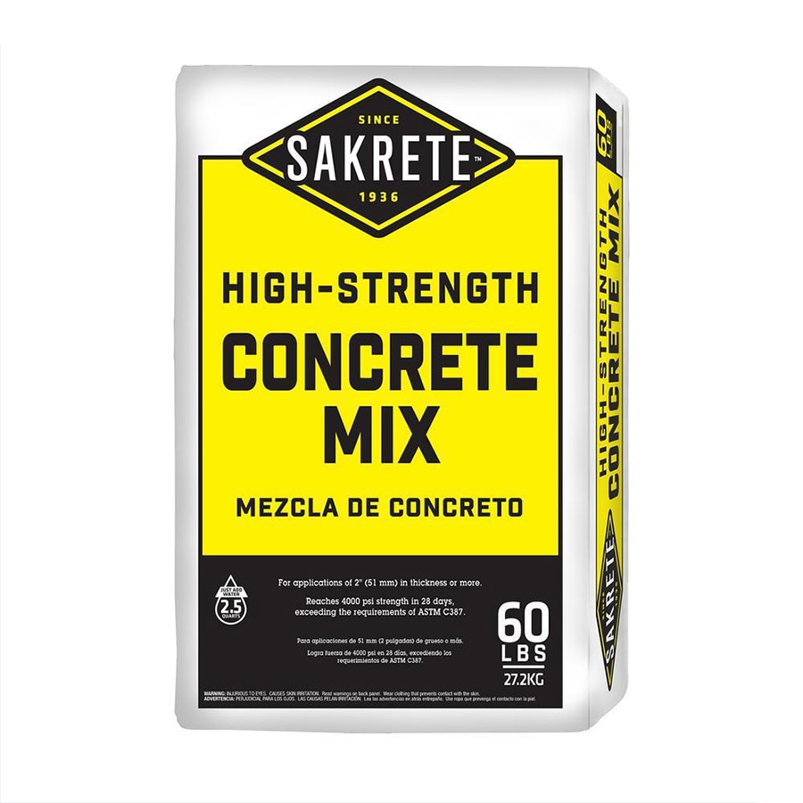 Mutton band violinist Sakrete 60-lb High Strength Concrete Mix in the Concrete Mix department at  Lowes.com