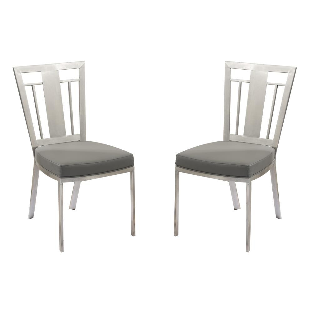 upholstered metal dining chairs