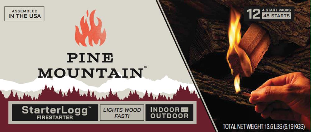Pine Mountain StarterLogg Select-A-Size Firestarting Blocks 24 Starts Firest... 