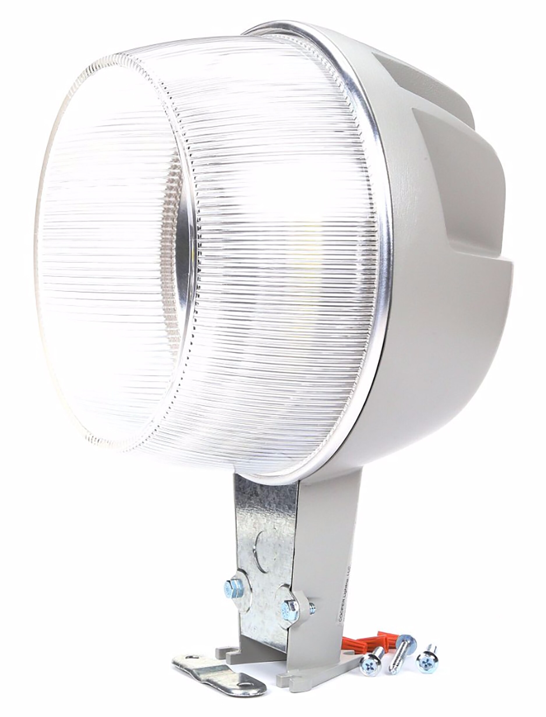 Replaceable NE All Pro Outdoor Security AL3150LPCGY LED Area Light with 3400 lm 