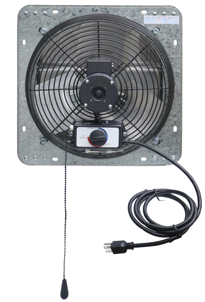 Details about    9800397 Professional Grade 965 CFM Shutter Exhaust Fan for Garage Shed 12" 