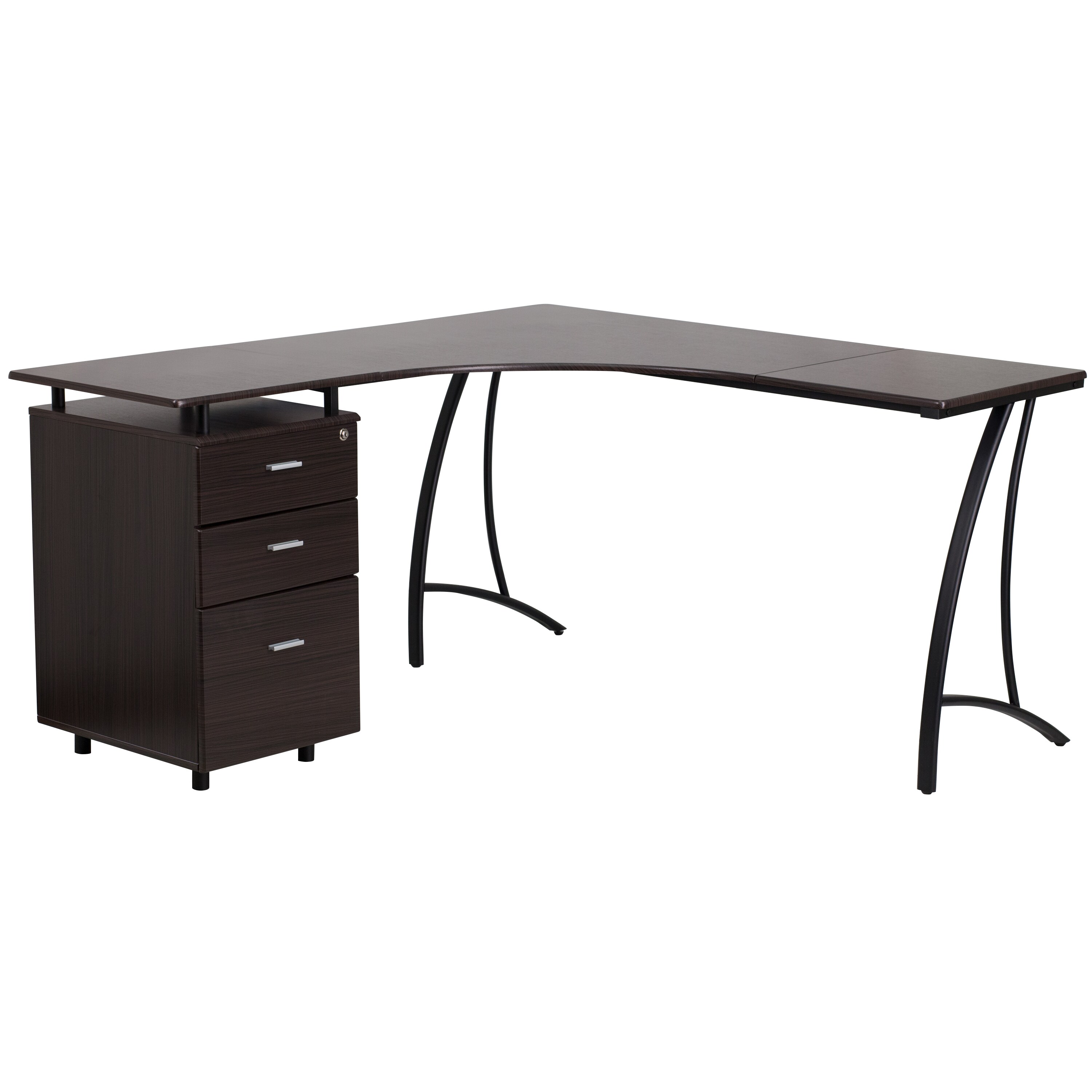 flash furniture l shaped desk