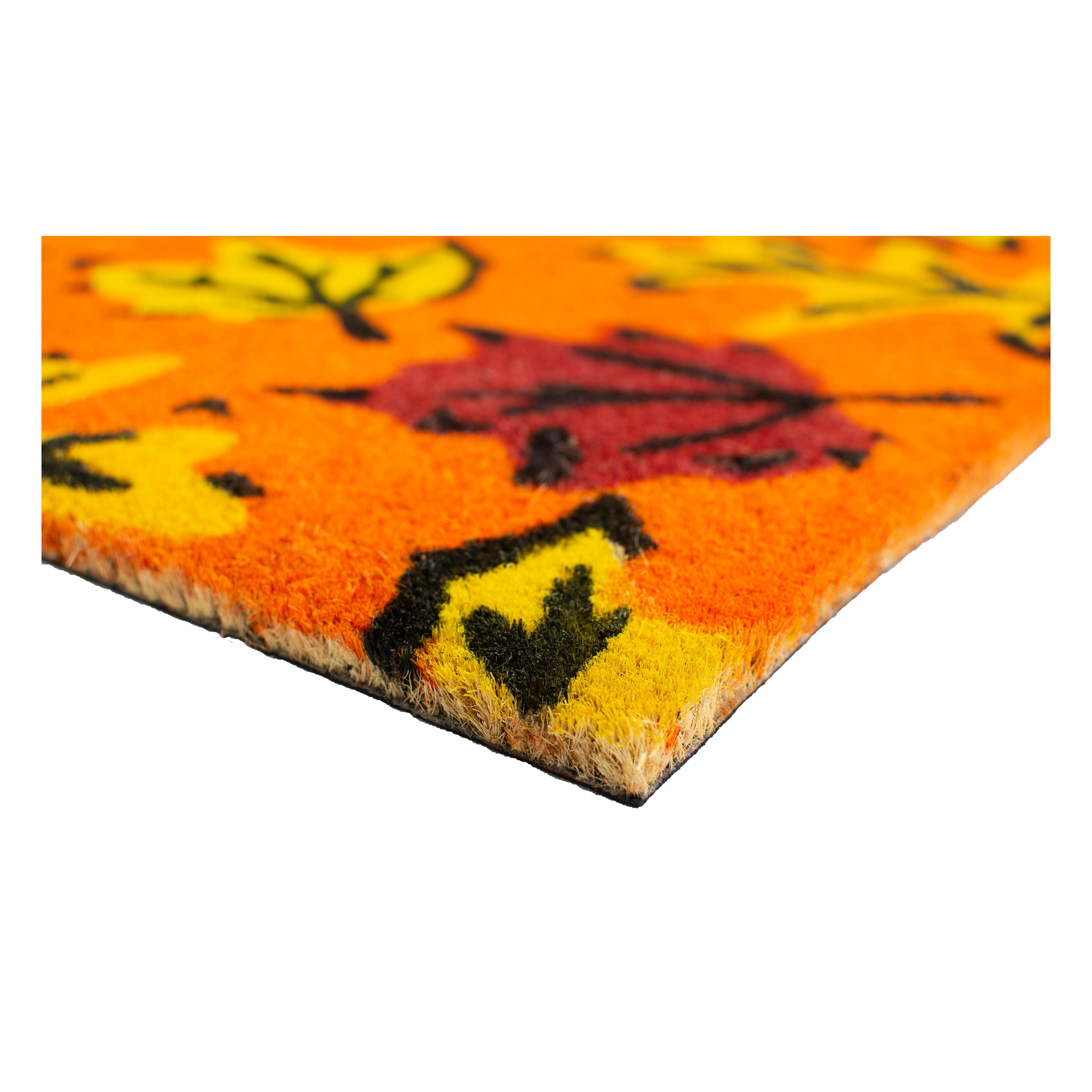 17 x 29 Calloway Mills 120961729 Fall Leaves Doormat Multicolor