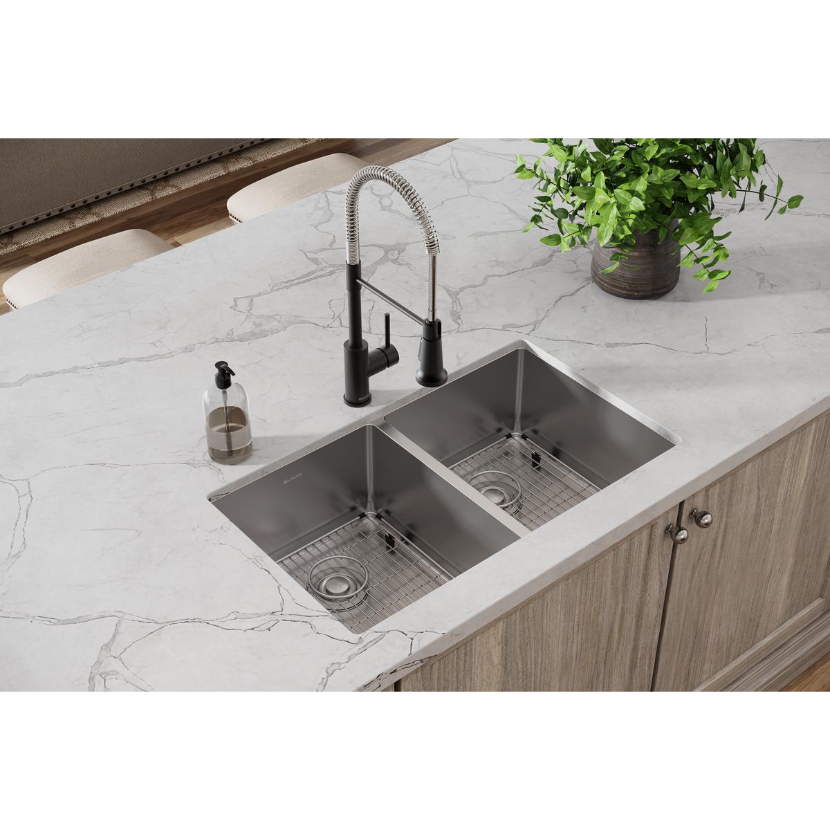Stainless Steel Single Bowl Inset Compact Kitchen Sink Drainer Polished Plumbing 