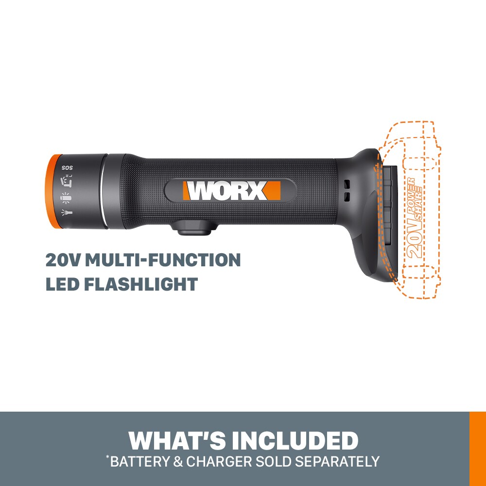 Bare Tool Only Details about   Worx Wx027L.9 20V Multi-Function Led Light 