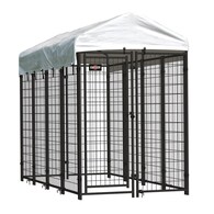 8-ft L x 4-ft W x 6-ft H Dog Kit with Roof