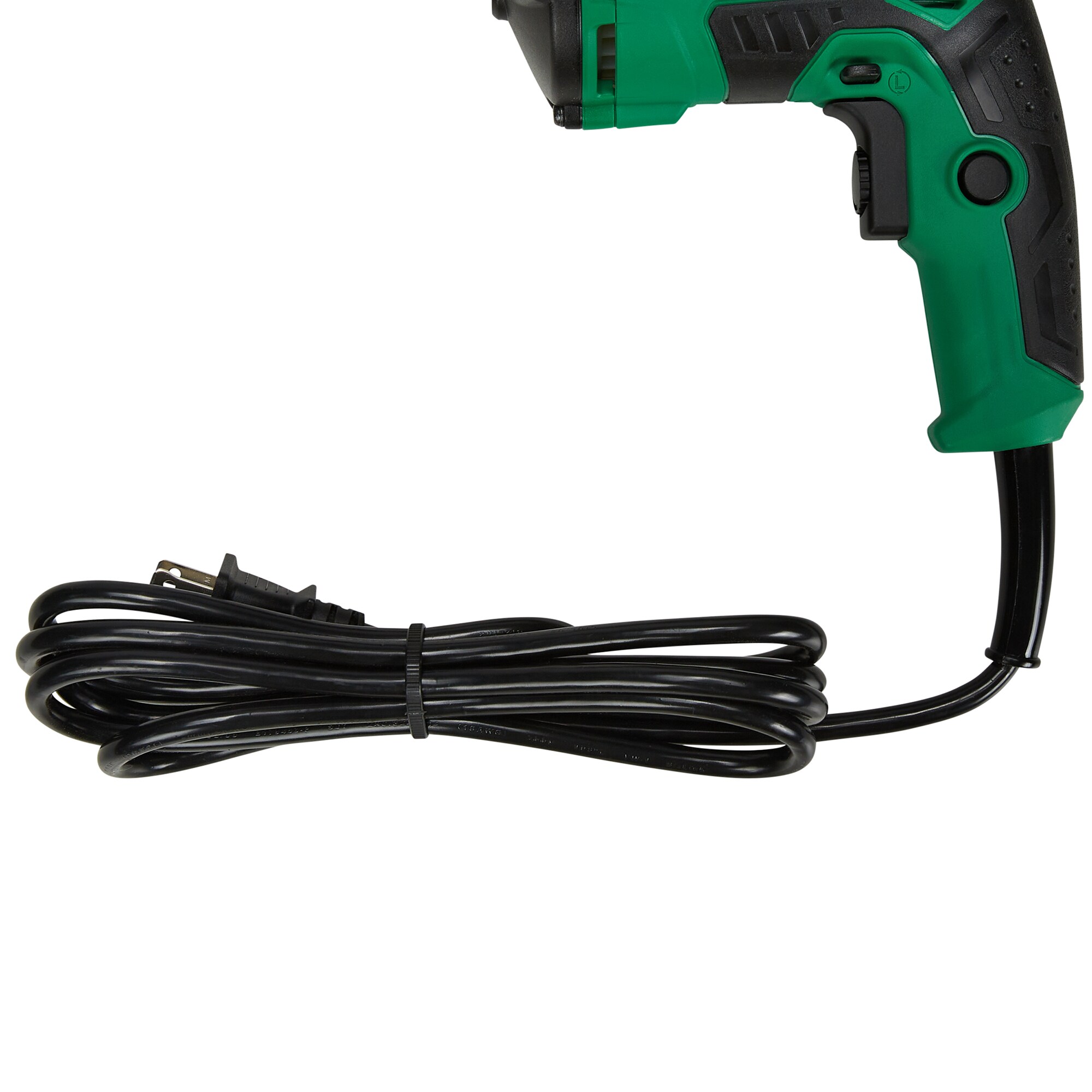 Variable Speed Trigger Metal Keyless Chuck 0-2,700 RPM 7.0 Amp Discontinued by the Manufacturer 5 Year Warranty Hitachi D10VH2 3/8 inch Corded Drill 