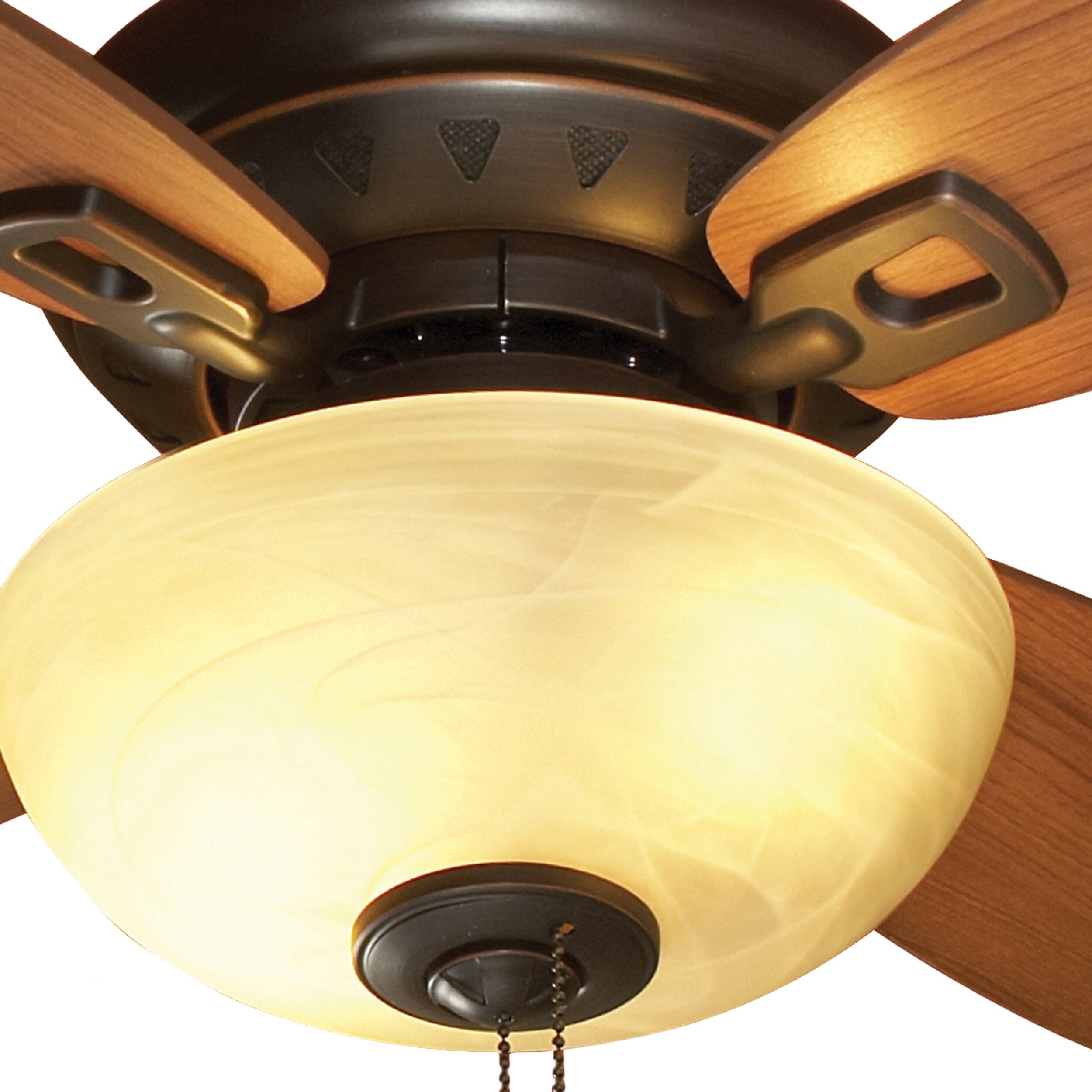 allen roth Laralyn 32-in Dark Oil-Rubbed Bronze Indoor Ceiling Fan w/Light Kit 