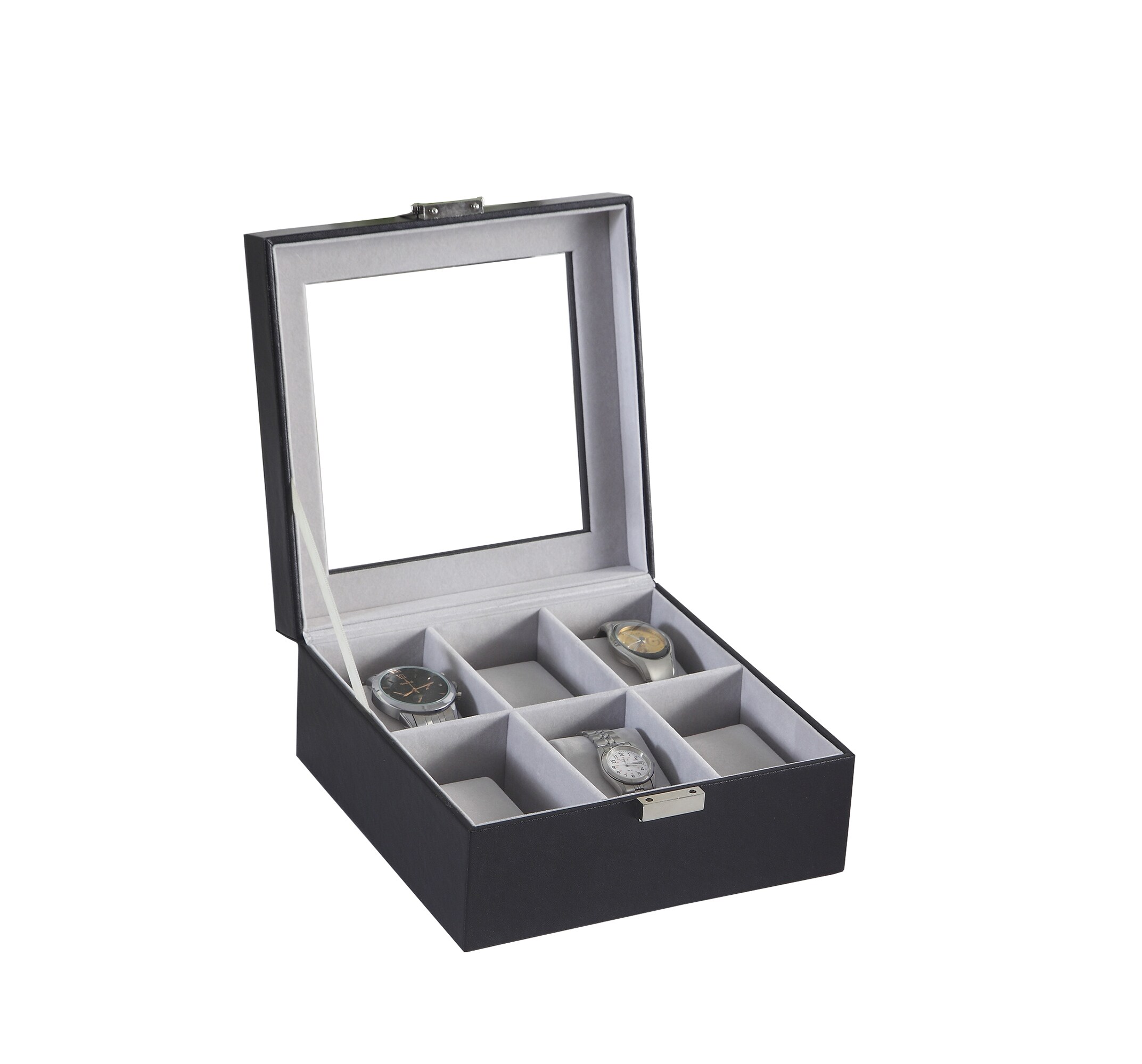 Stylish Crushed Velvet Jewellery/Watches Boxes Storage Solution Xmas Present 