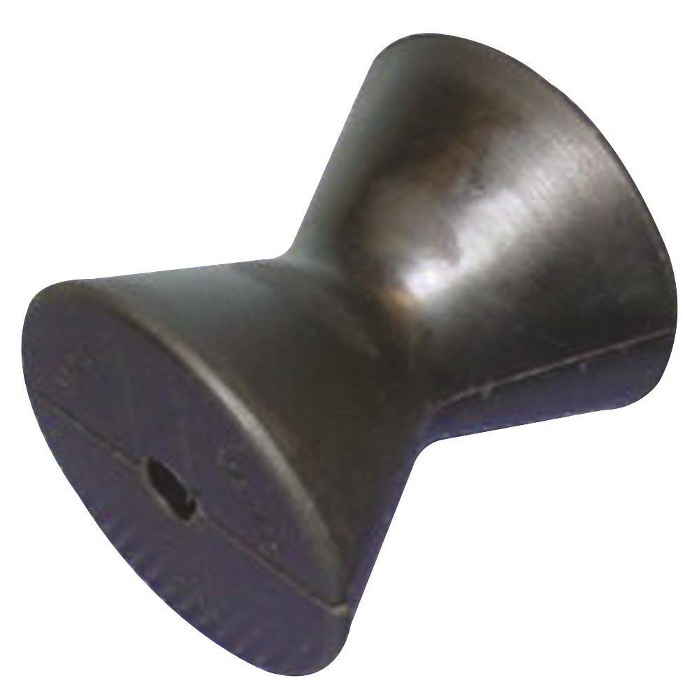 C.H. Yates Rubber 4174-4 4 x 3.5 in. Bow Roller- Black at Lowes.com