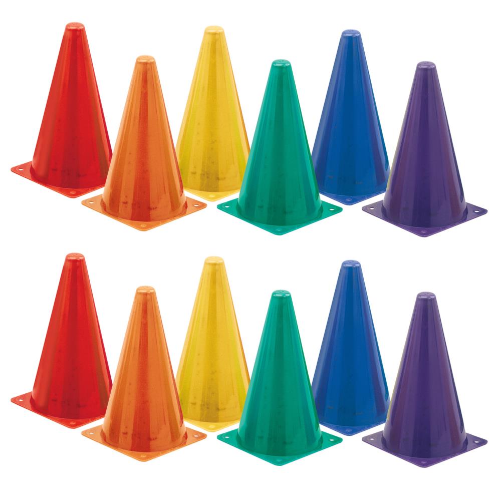 NEW 9” Tall PINK Football Field Safety Cones Qty 30 