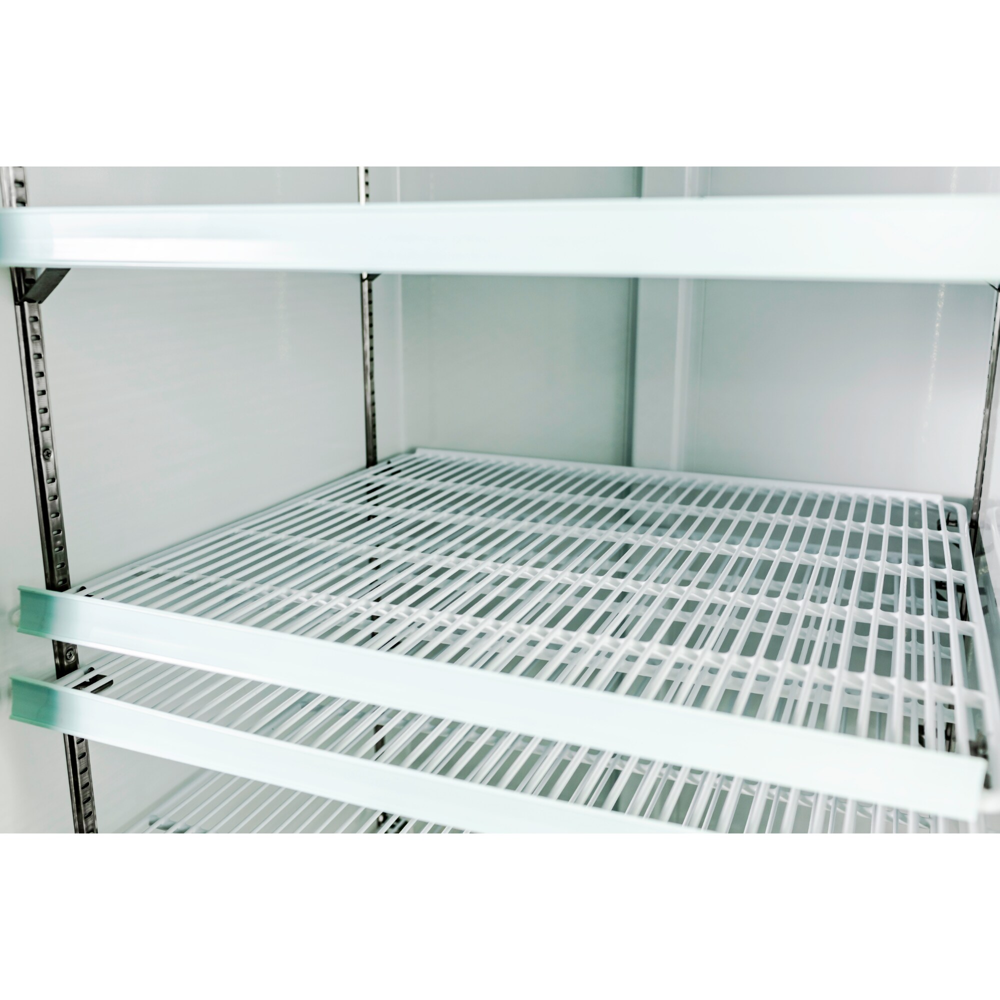 2 Glass Doors SABA Commercial Merchandiser Refrigerator Display Case 