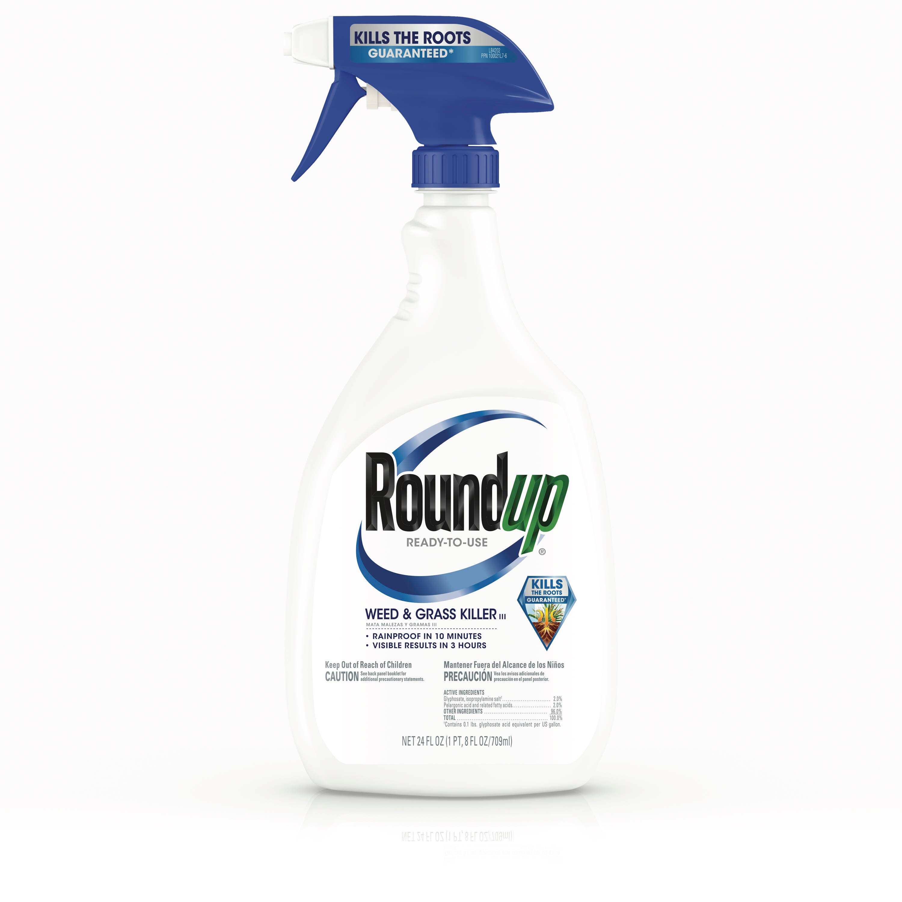 when to apply roundup weed killer
