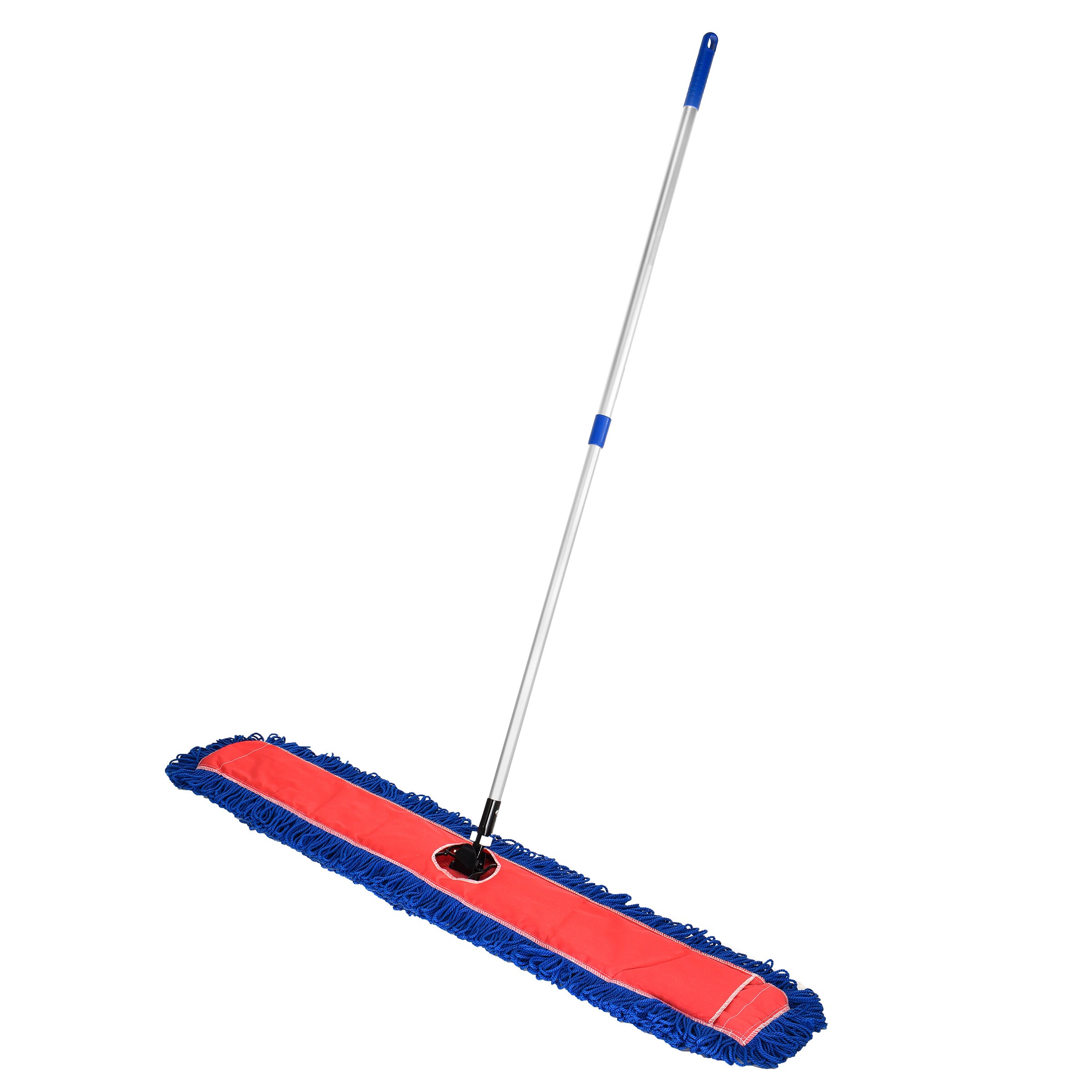 Dust Mop Kit combo 48 inch White  Dust Mop Wire Frame & Handle 