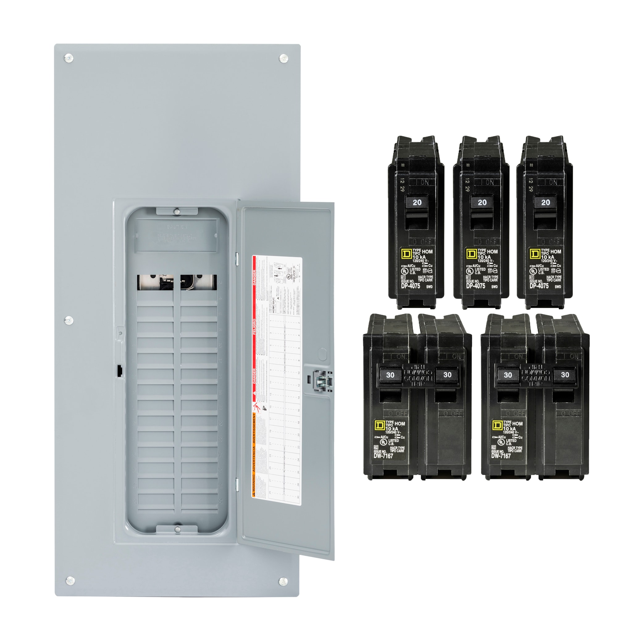 HOM3060M200PCVP for sale online Schneider Electric Square D Main Circuit Breaker Load with Cover 