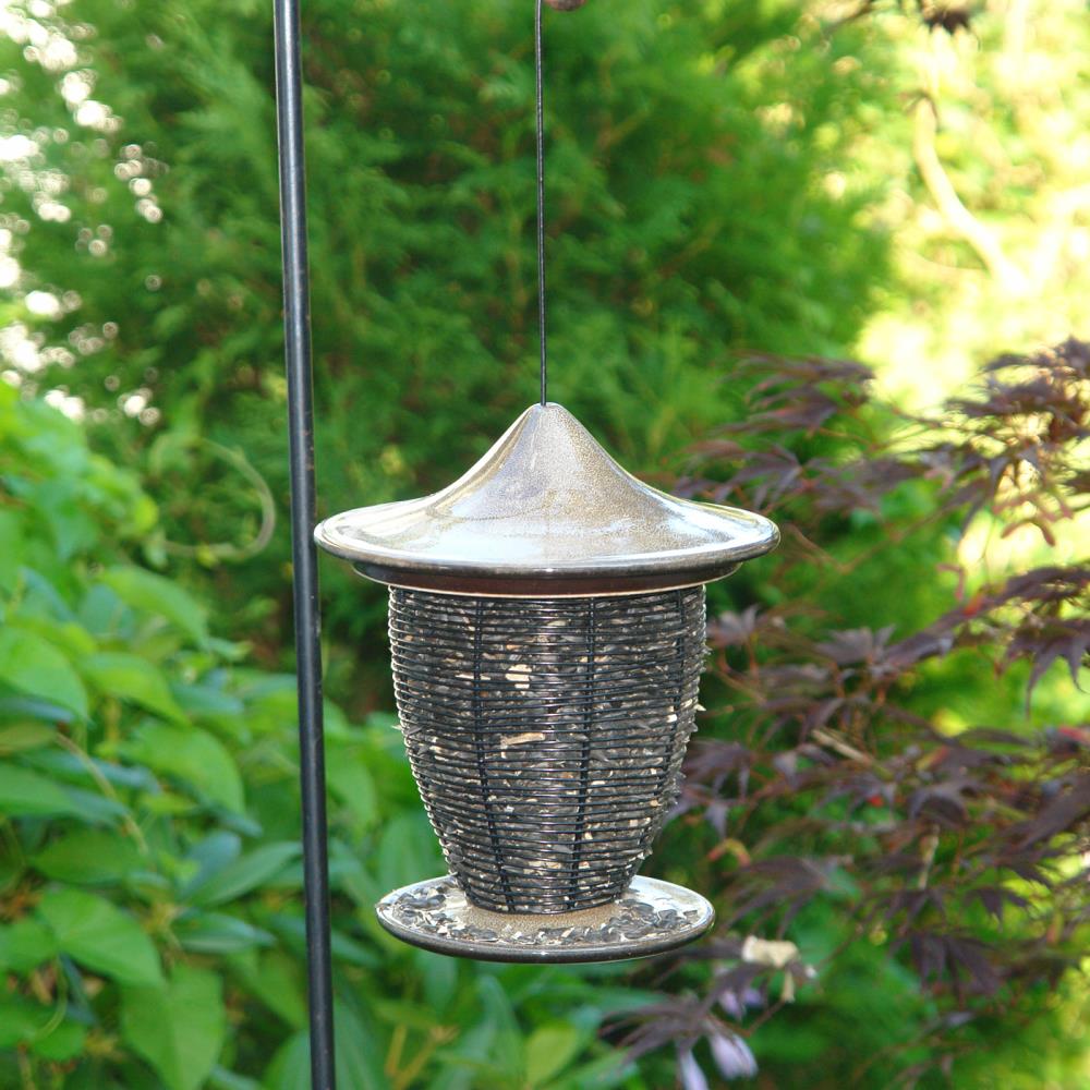 Byer of Maine Ceramic SquirrelResistant Tube Bird Feeder in the Bird