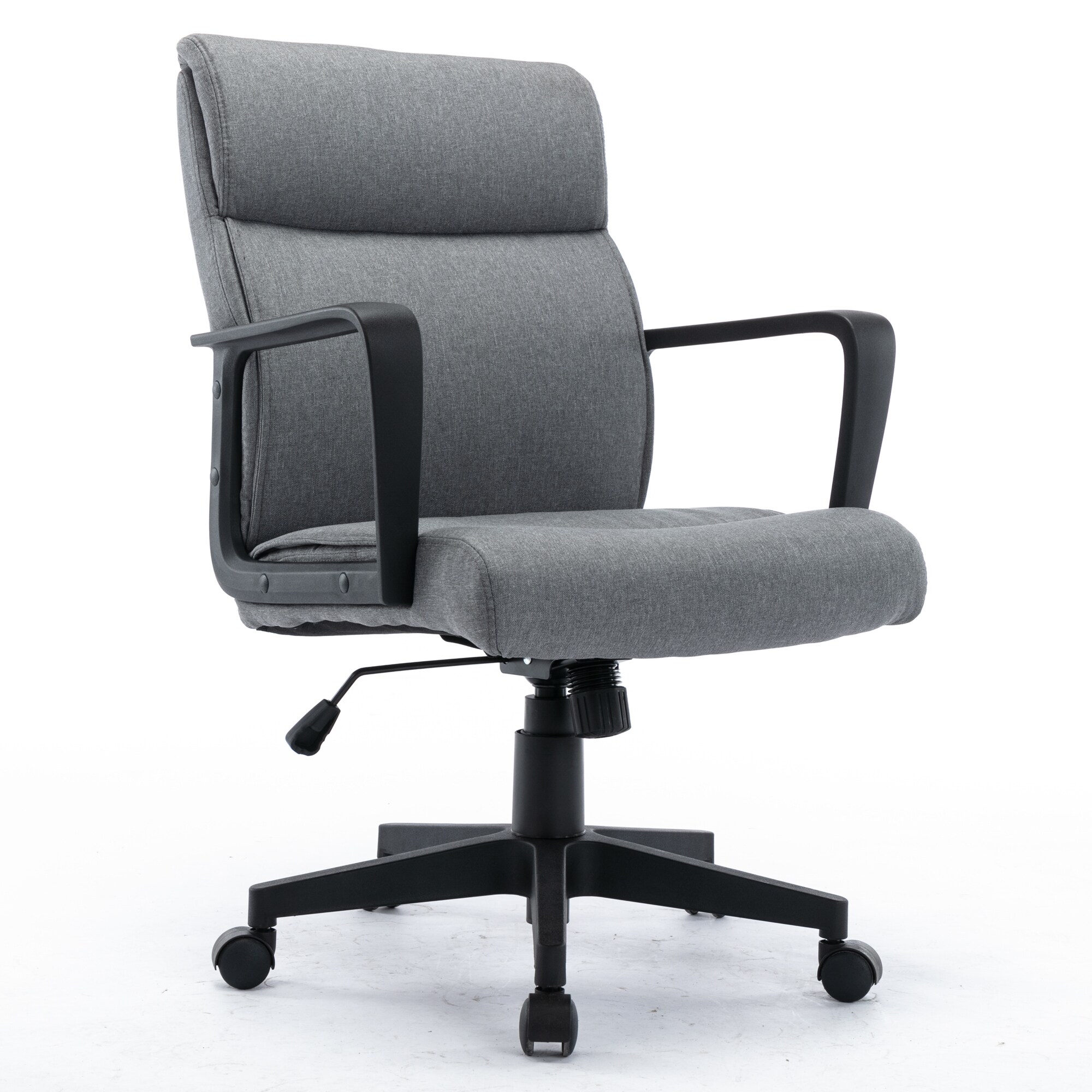 matt black office chair