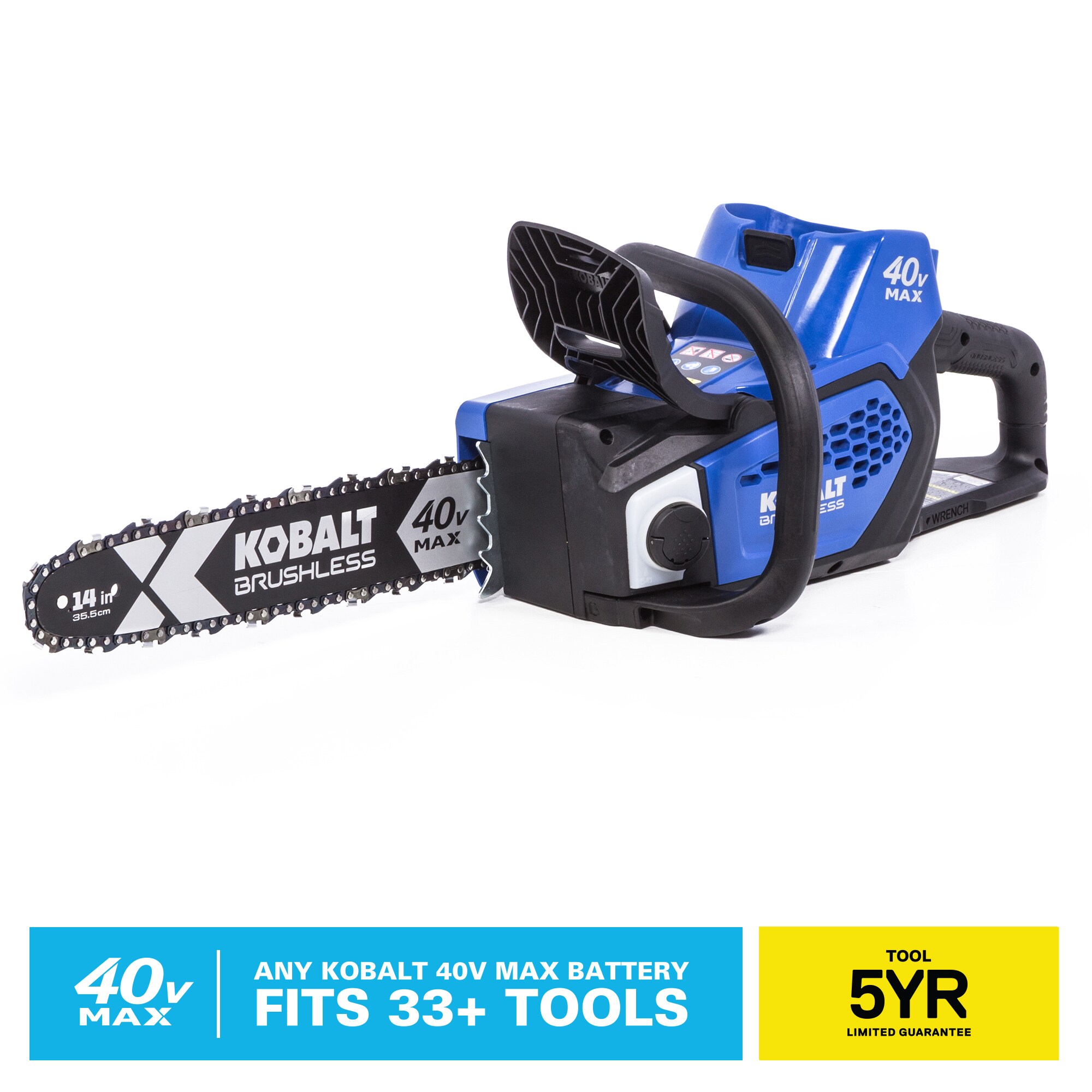 TOOL ONLY Kobalt 40V Max Lith-Ion 26" Cordless Chainsaw NEW