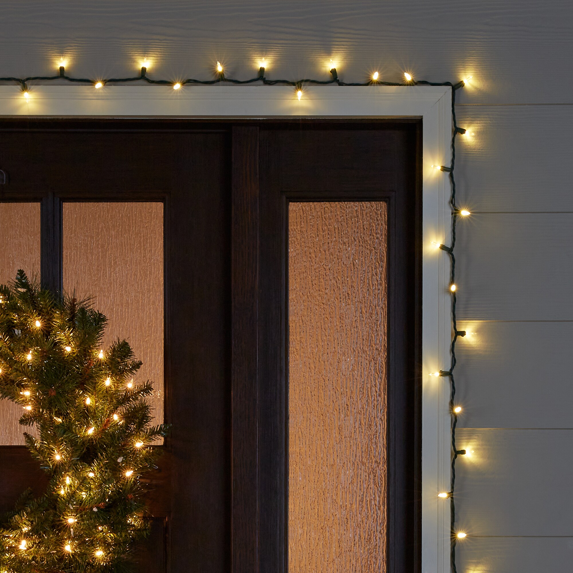 DEWENWILS LED Holiday Christmas Mini String Light 100 Count Warm White HCSL02E