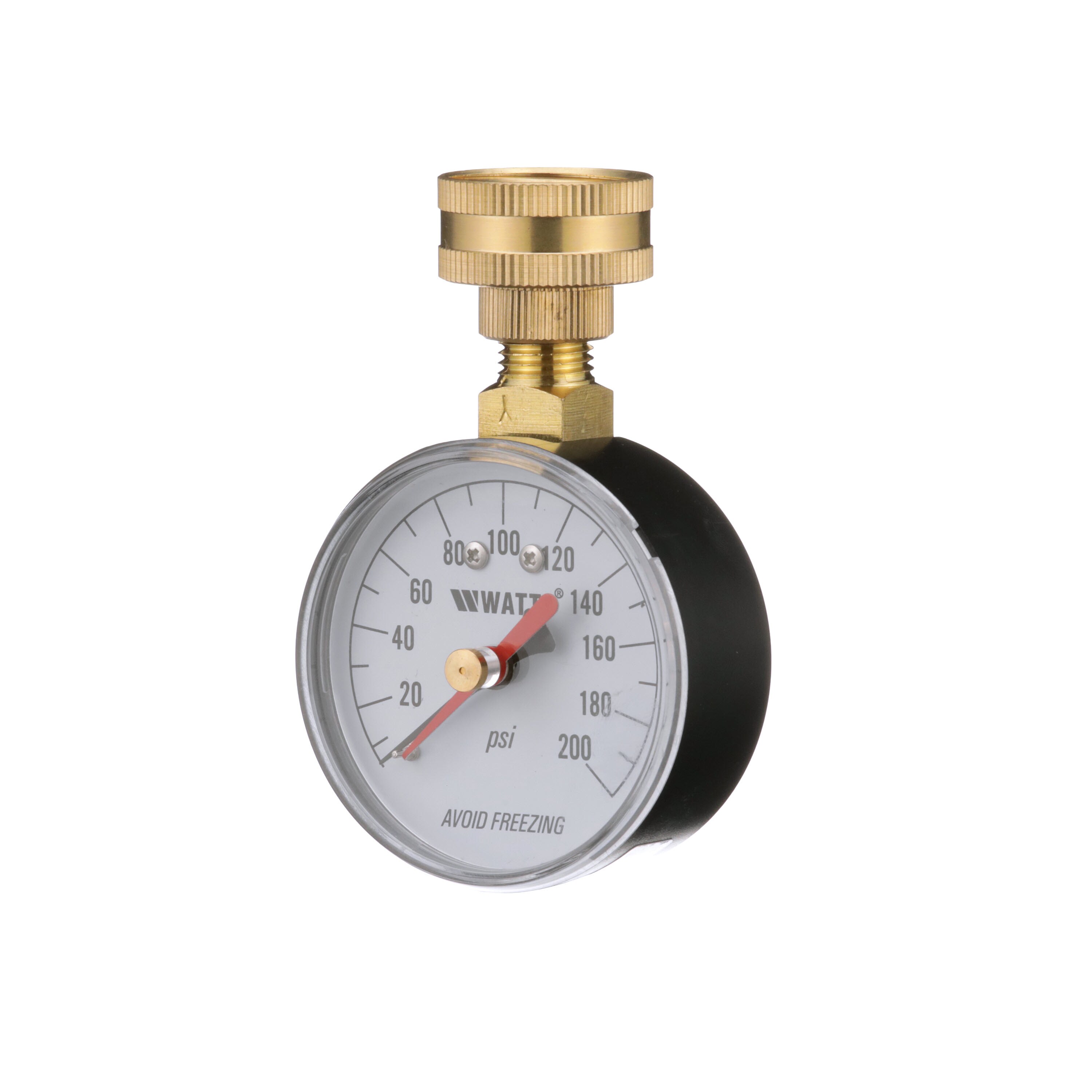 CMI Water Test Gauge 220012 2.5” Dial 3/4 Brass 0-300 Psi 