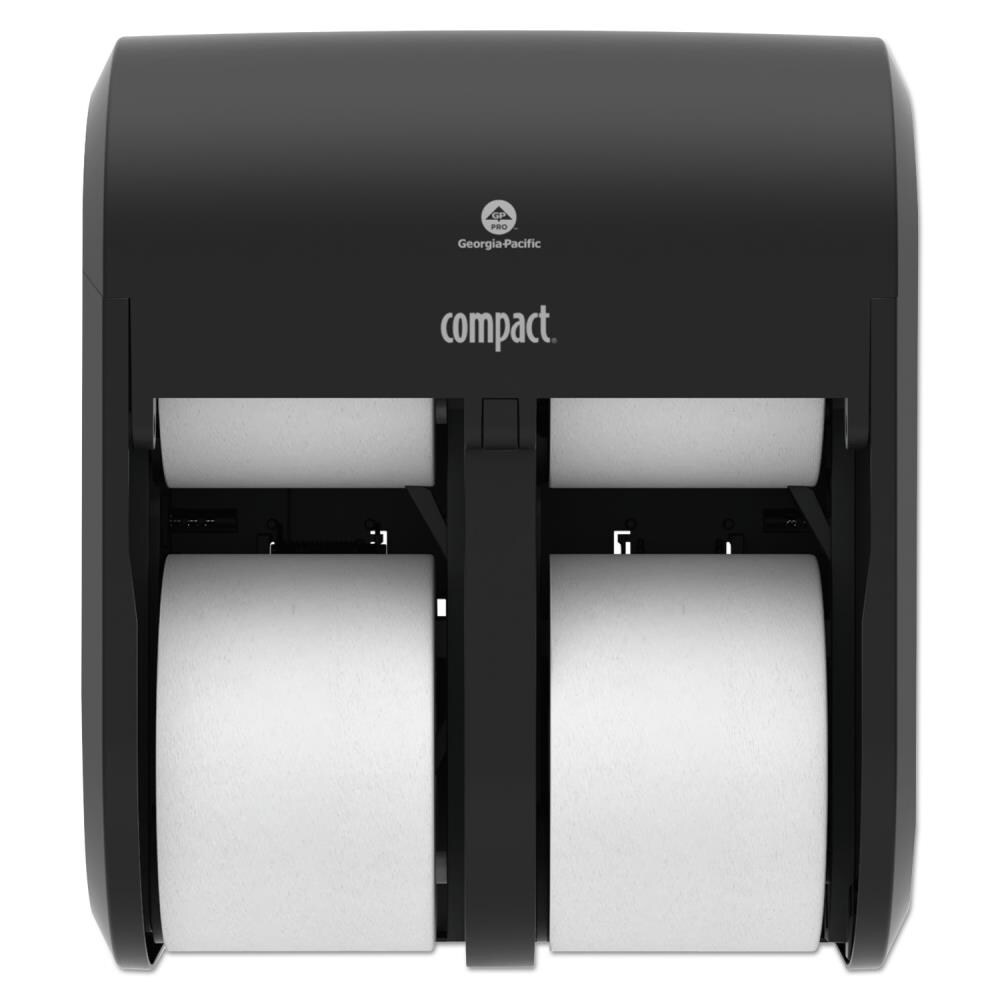 GP Compact 56744 Translucent Smoke 4 Roll Coreless Tissue Dispenser 