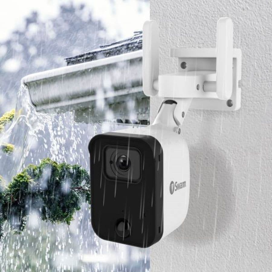 Swann Fourtify 4 Camera Perimeter Security System with Three 1080p DVR Cams