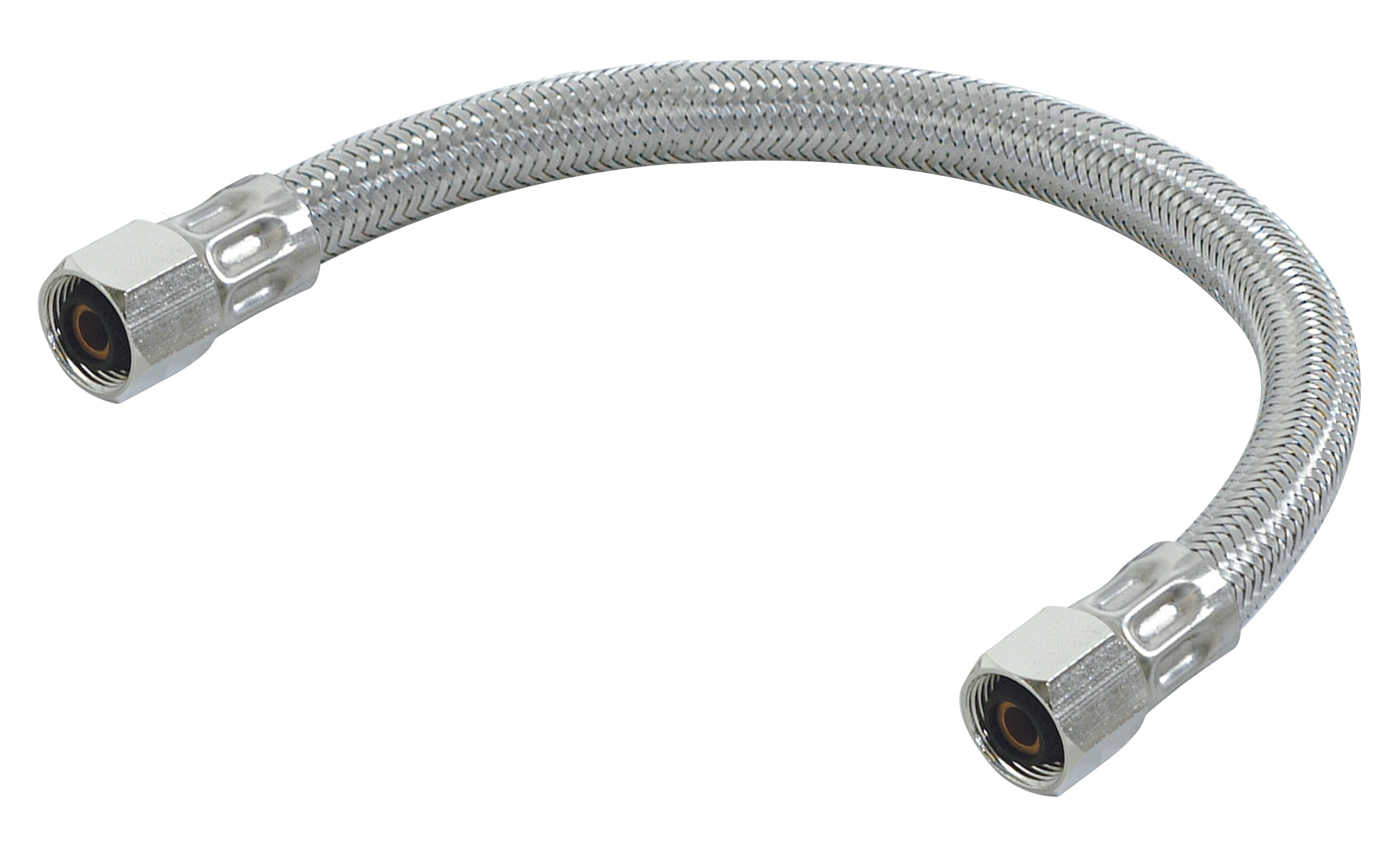 Lead Free Kelaro Ice Maker Connector Hose 10-Foot Stainless Steel 1/4 Compression Connections 