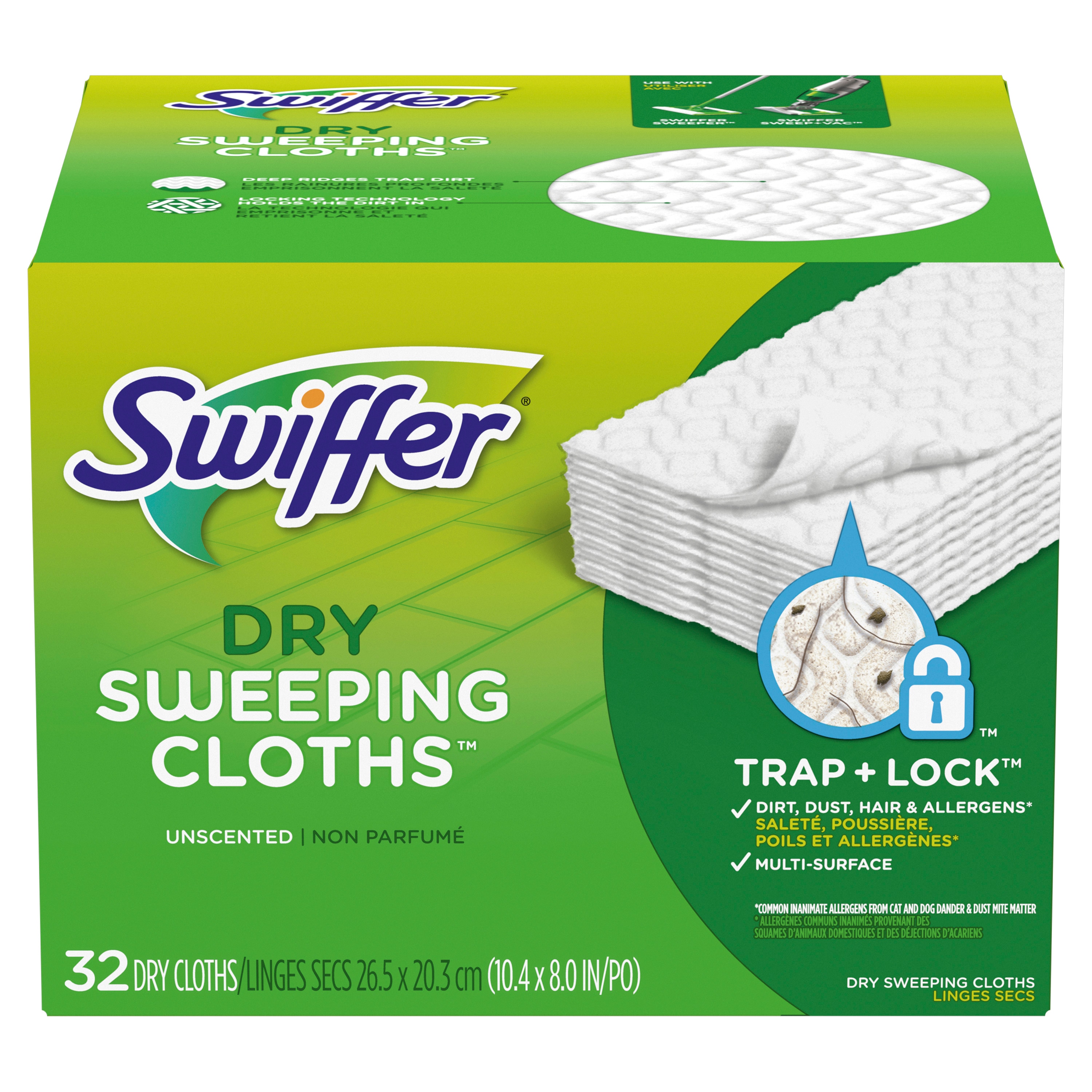 1 Pack Unscented Swiffer Product 52 Count 