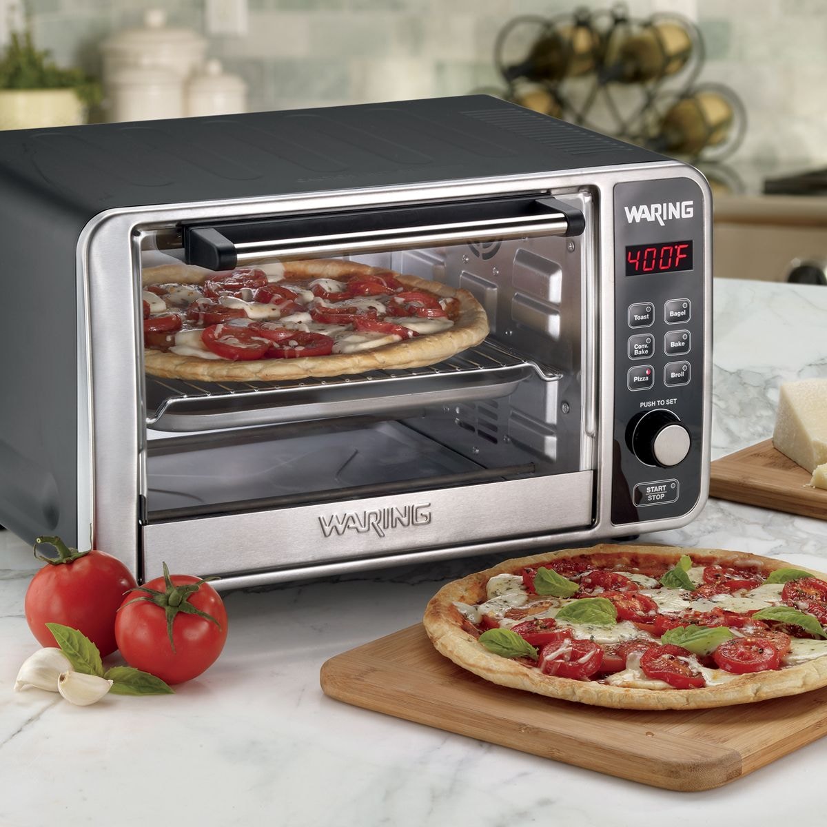 Waring 6-Slice Gray Convection Toaster Oven in the Toaster Ovens department at Lowes.com