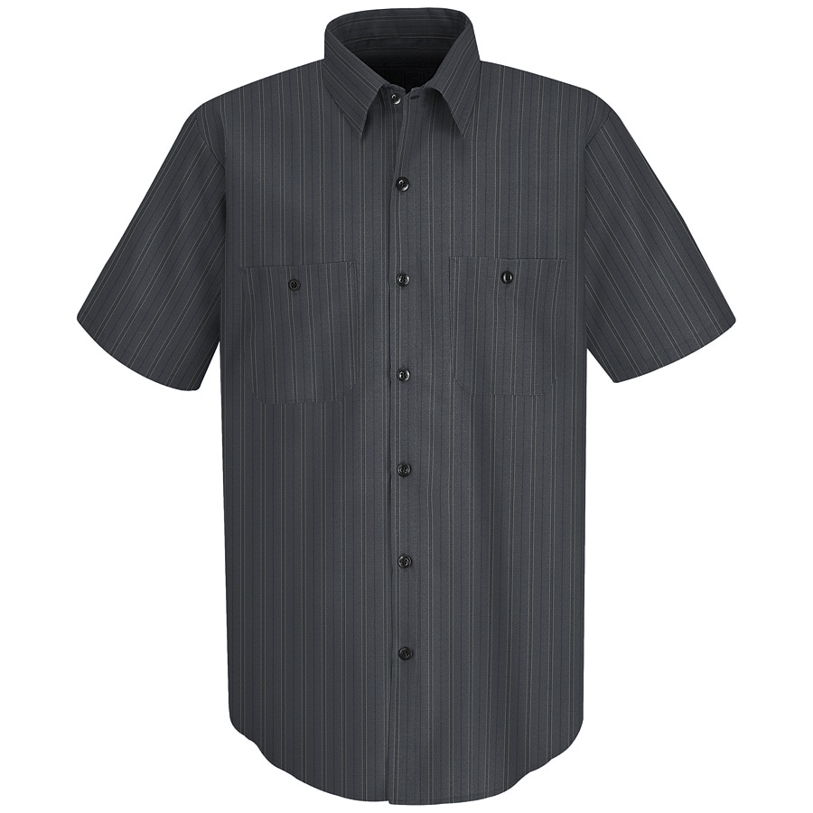 button up work shirts with reflective stripes