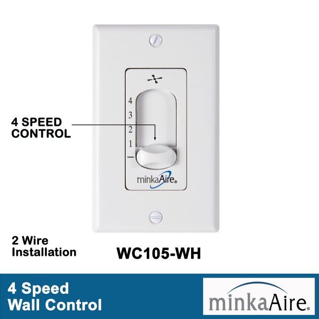 Minka Aire F524-DK Roto Distressed Koa 52 Ceiling Fan W/Wall Control