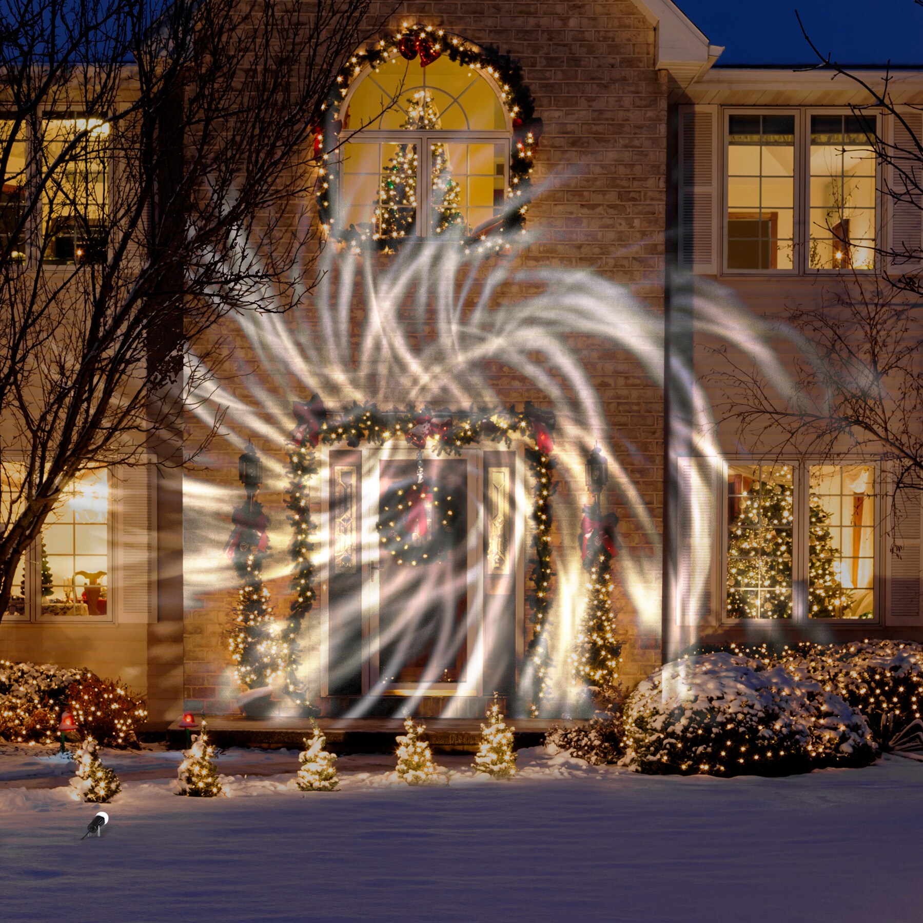 christmas outdoor projector lights
