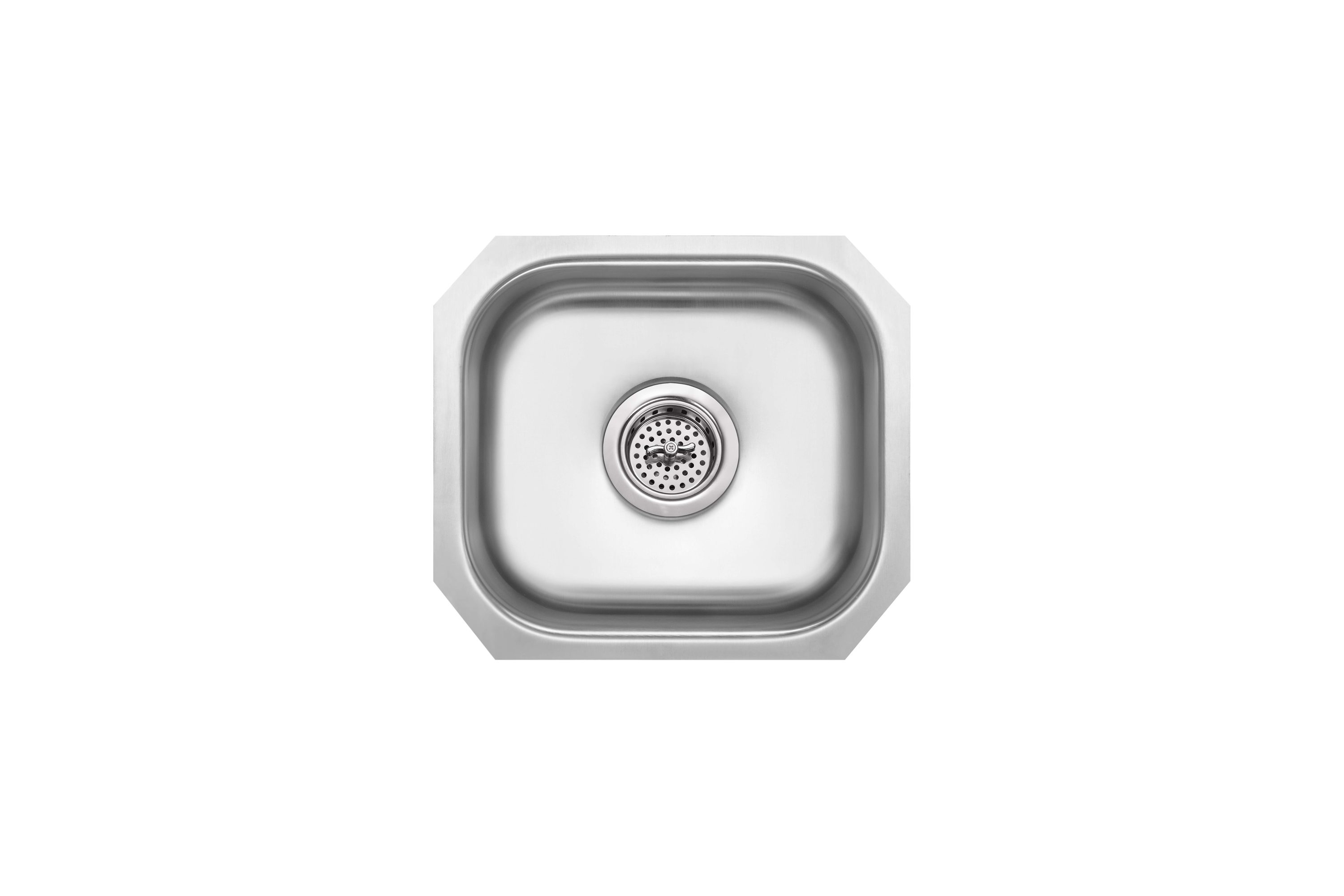 Superior Sinks 14.5-in L x 12.5-in W Brushed Satin Stainless Steel Undermount Residential Bar Sink