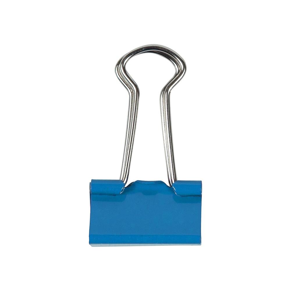 JAM Paper JAM Paper Colorful Binder Clips, Small, 0.75 in, Blue