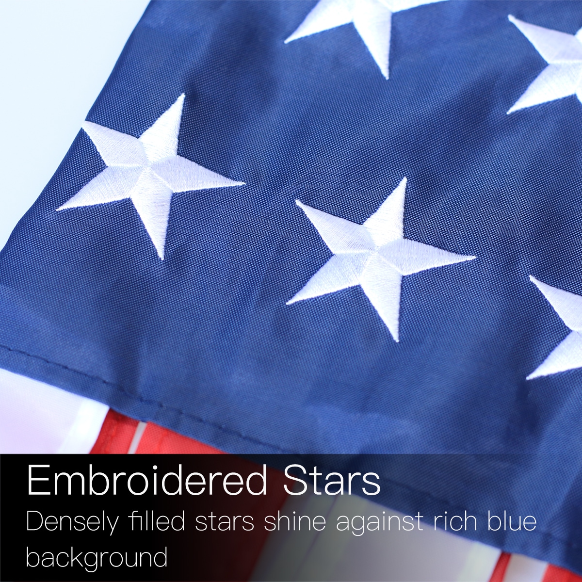 2 Pieces American Flag Windsock 40 Inch Stars Flag Windsock with LED Light and U